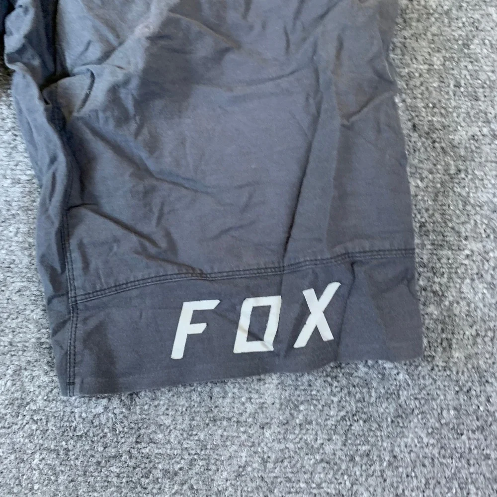Fox Racing Indicator MTB Shorts Mens 36 Gray Adjustable Waist Technical